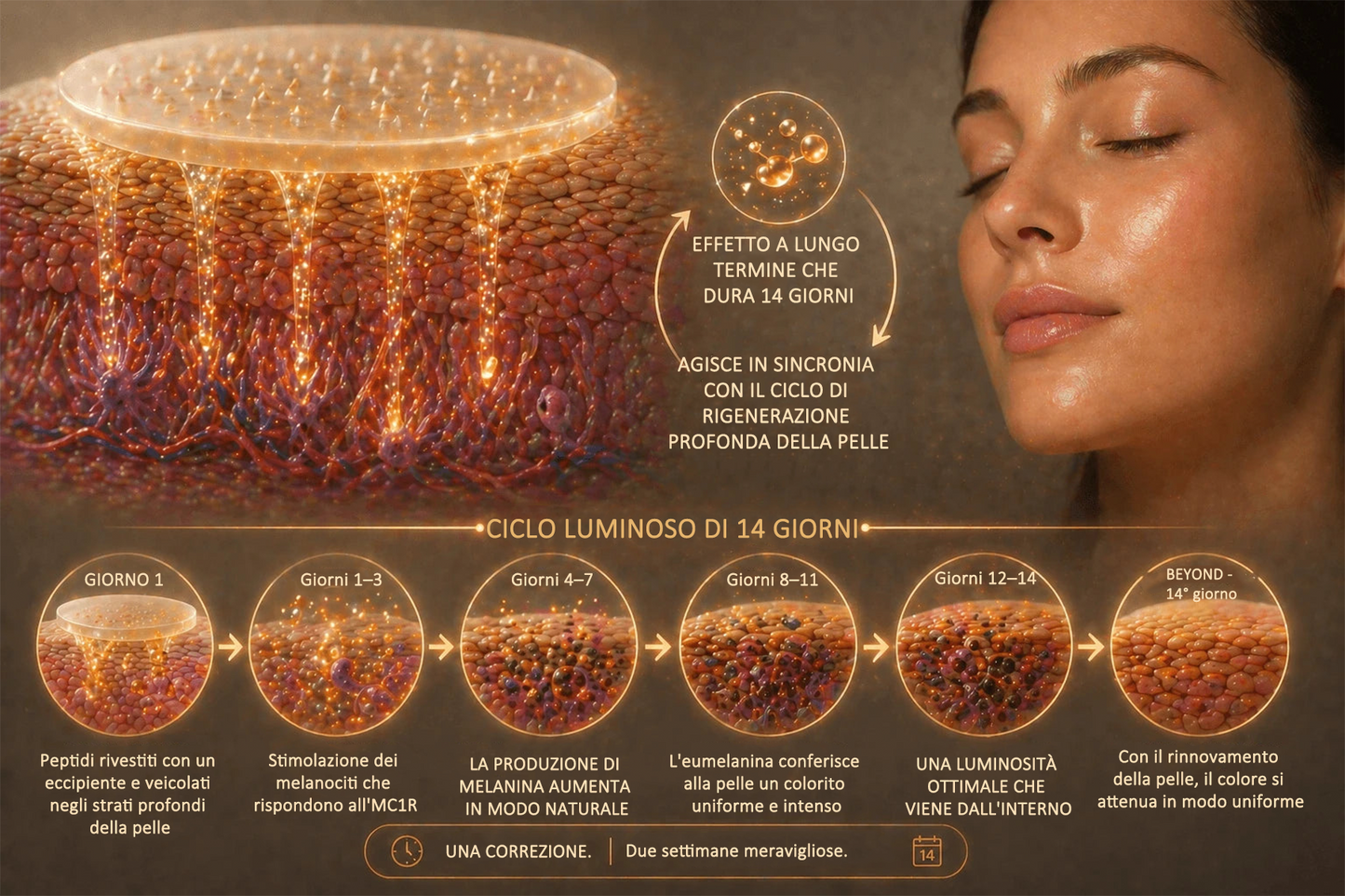 🤎 Fino all’85% di sconto sul Cerotto Abbronzante SunFree Trilumia® Bronzo dorato senza raggi UV ✨ Glow naturale fino a 14 giorni
