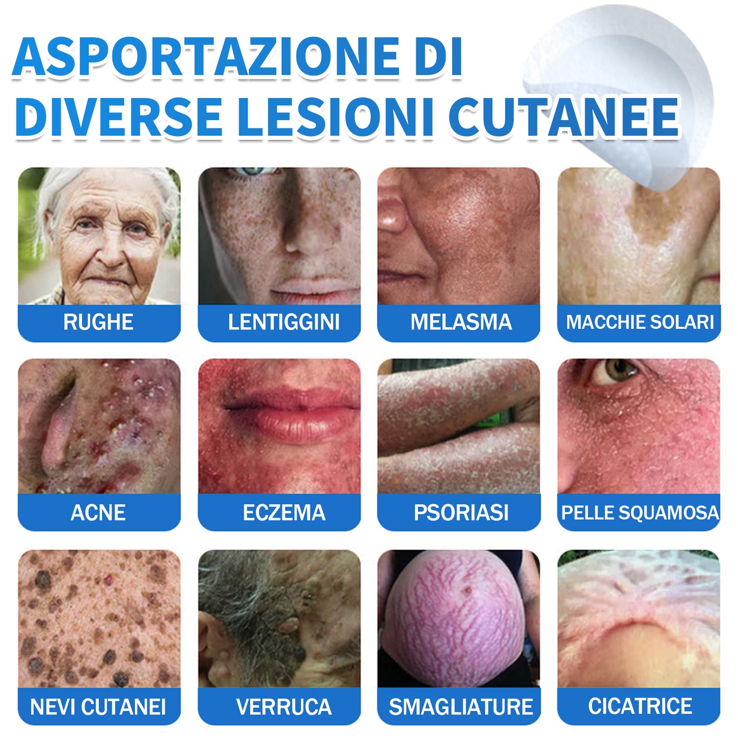 ✅ DR.Fachmen® Cerotto 2-in-1 con Microaghi e Idrocolloide | Per Brufoli, Verruche Piane ed Escrescenze Cutanee | Aiuta a Ridurre Rughe, Cicatrici e Imperfezioni | Invisibile su Viso e Corpo