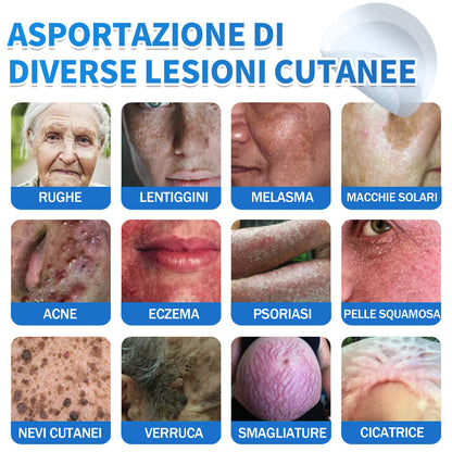 ✅ DR.Fachmen® Cerotto 2-in-1 con Microaghi e Idrocolloide | Per Brufoli, Verruche Piane ed Escrescenze Cutanee | Aiuta a Ridurre Rughe, Cicatrici e Imperfezioni | Invisibile su Viso e Corpo