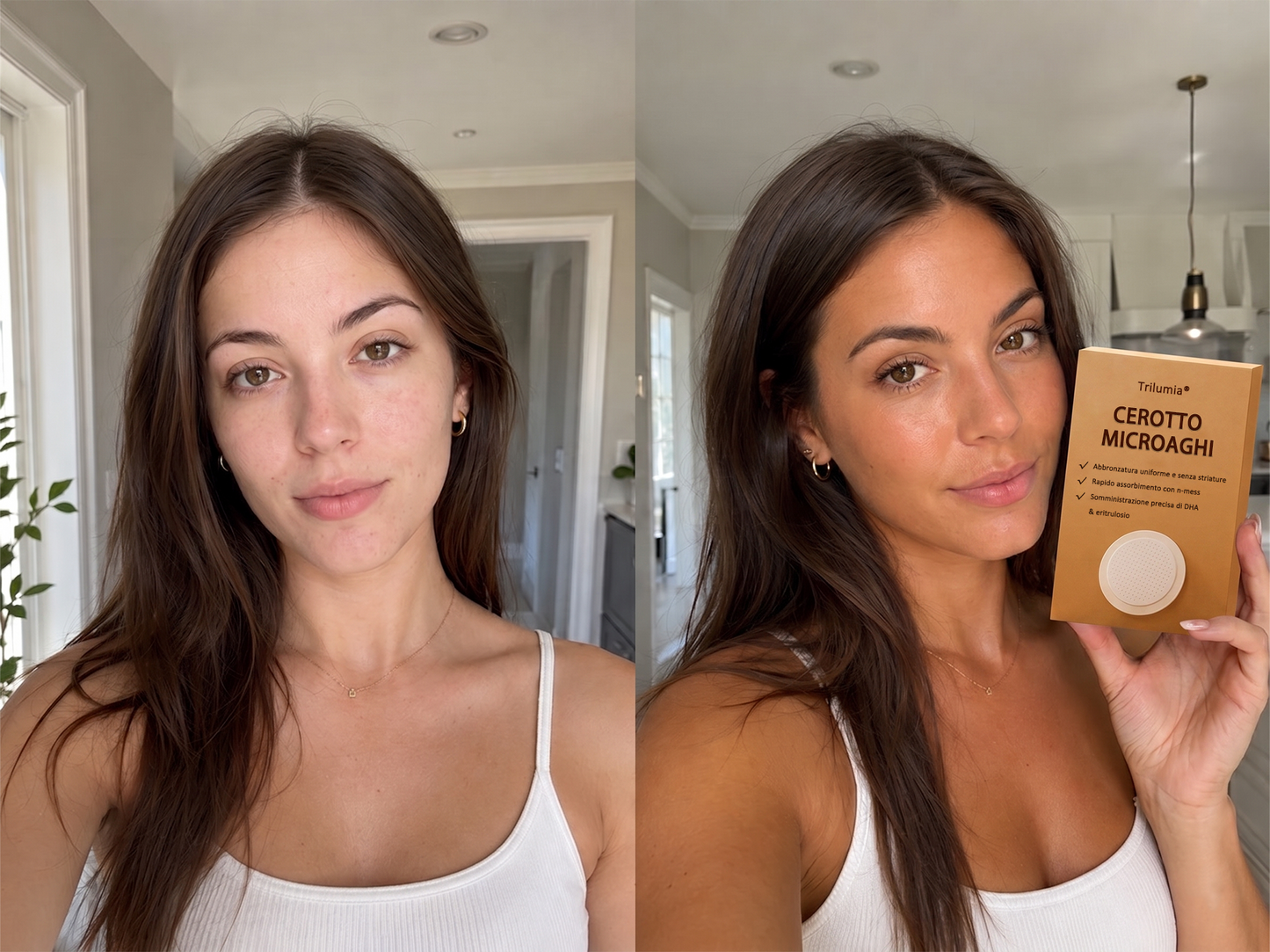 🤎 Fino all’85% di sconto sul Cerotto Abbronzante SunFree Trilumia® Bronzo dorato senza raggi UV ✨ Glow naturale fino a 14 giorni