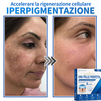 ✅ DR.Fachmen® Cerotto 2-in-1 con Microaghi e Idrocolloide | Per Brufoli, Verruche Piane ed Escrescenze Cutanee | Aiuta a Ridurre Rughe, Cicatrici e Imperfezioni | Invisibile su Viso e Corpo