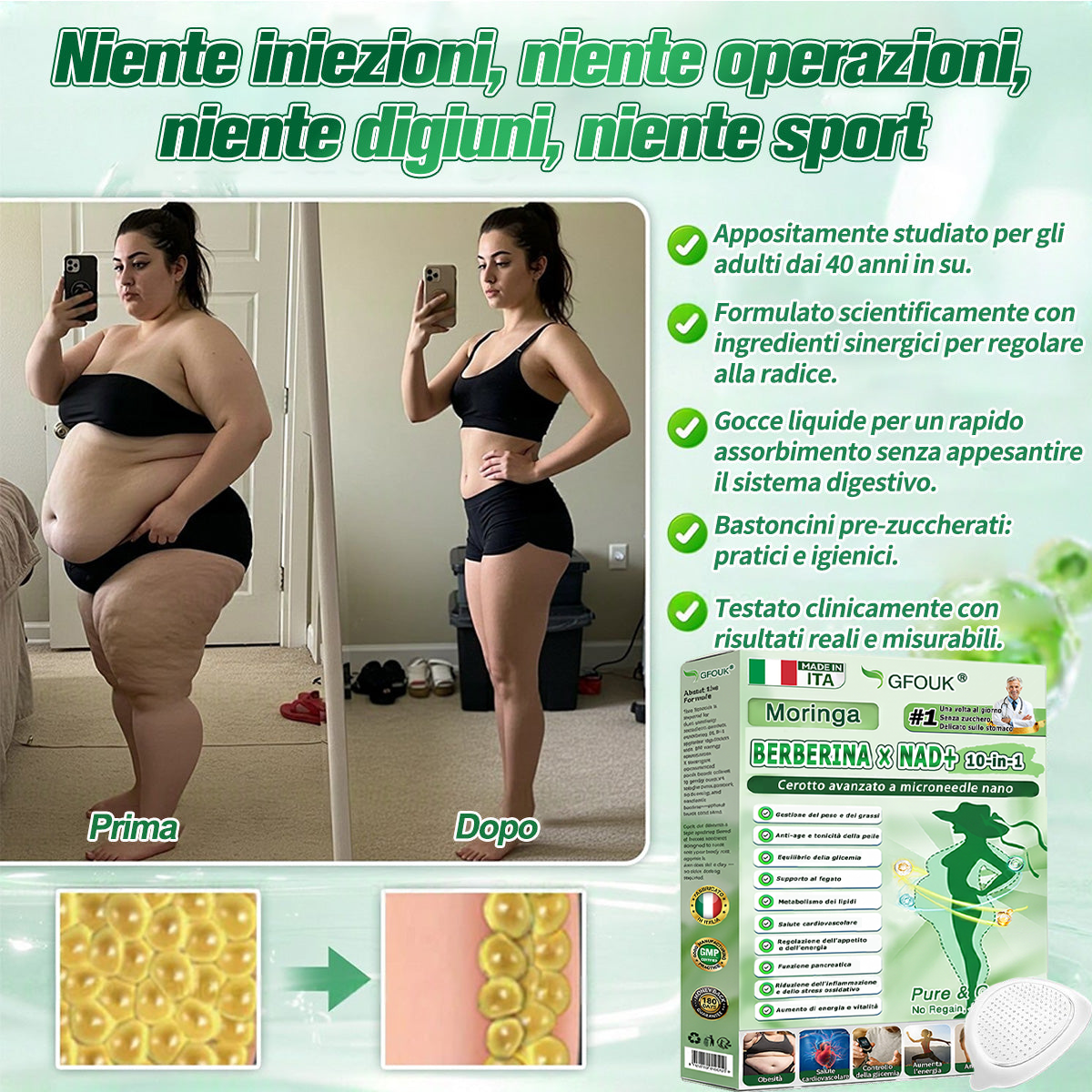 🇮🇹👨‍⚕️𝐍𝐞𝐠𝐨𝐳𝐢𝐨 𝐔𝐟𝐟𝐢𝐜𝐢𝐚𝐥𝐞|🔥GFOUK® 𝑴𝒐𝒓𝒊𝒏𝒈𝒂 ·𝑩𝒆𝒓𝒃𝒆𝒓𝒊𝒏𝒂 × 𝑵𝑨𝑫 𝐏𝐚𝐭𝐜𝐡𝐀𝐯𝐚𝐧𝐳𝐚𝐭𝐨 𝐍𝐚𝐧𝐨 𝐌𝐢𝐜𝐫𝐨𝐧𝐞𝐞𝐝𝐥𝐞 10-𝐢𝐧-1  𝑷𝒆𝒓 𝒐𝒃𝒆𝒔𝒊𝒕à, 𝒔𝒂𝒍𝒖𝒕𝒆 𝒄𝒂𝒓𝒅𝒊𝒐𝒗𝒂𝒔𝒄𝒐𝒍𝒂𝒓𝒆, 𝒅𝒊𝒂𝒃𝒆𝒕𝒆, 𝒂𝒑𝒏𝒆𝒂 𝒏𝒐𝒕𝒕𝒖𝒓𝒏𝒂, 𝒔𝒂𝒍𝒖𝒕𝒆 𝒊𝒏𝒕𝒆𝒔𝒕𝒊𝒏𝒂𝒍𝒆, 𝒑𝒓𝒐𝒃𝒍𝒆𝒎𝒊 𝒂𝒓𝒕𝒊𝒄𝒐𝒍𝒂𝒓𝒊 𝒆 𝒂𝒍𝒕𝒓𝒐.